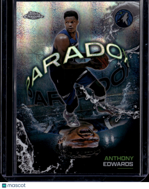 2025 Topps Chrome Paradox Anthony Edwards #PX-2 front