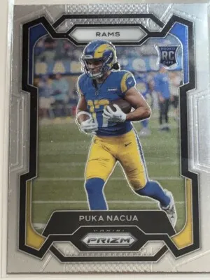 PUKA NACUA 2023 PANINI PRIZM 357 (ROOKIE) front