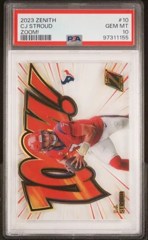 2023 Panini Zenith Zoom! Cj Stroud front