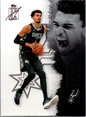 2025-26 Topps Signature Class #55 Victor Wembanyama front
