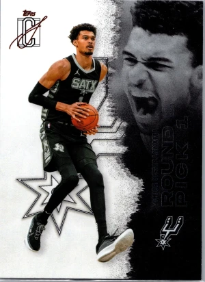 2025-26 Topps Signature Class #55 Victor Wembanyama front