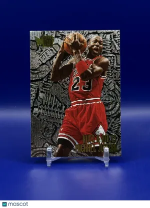 1995 Fleer Metal Michael Jordan Nuts & Bolts #212 front