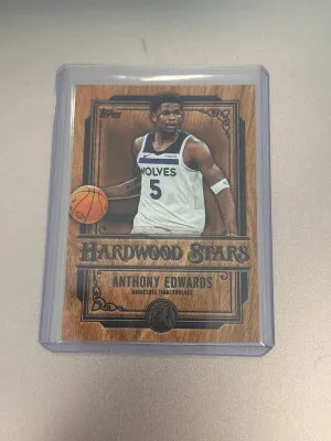 2025 Topps Hardwood Stars Anthony Edwards front