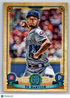 Yu Darvish 2019 Topps Gypsy Queen 182 Chicago Cubs