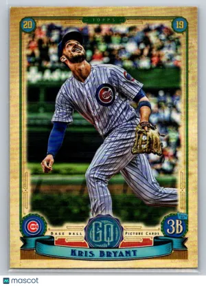 Kris Bryant 2019 Topps Gypsy Queen 100 Chicago Cubs