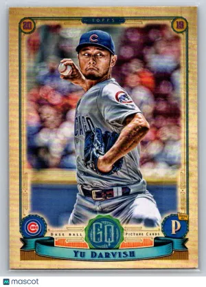 Yu Darvish 2019 Topps Gypsy Queen 182 Chicago Cubs