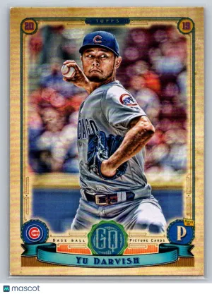 Yu Darvish 2019 Topps Gypsy Queen 182 Chicago Cubs