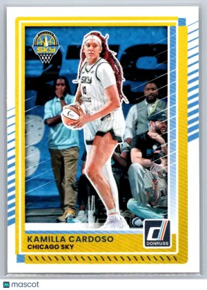 Kamilla Cardoso 2025 Donruss WNBA 32 Chicago Sky
