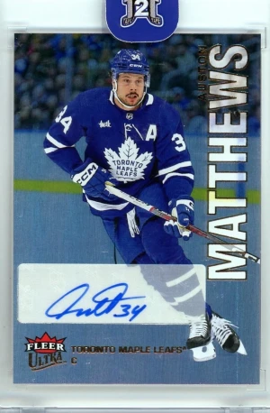 2022-23 Fleer Ultra Auston Matthews Base Auto
