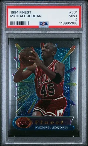 1994 Finest Michael Jordan front