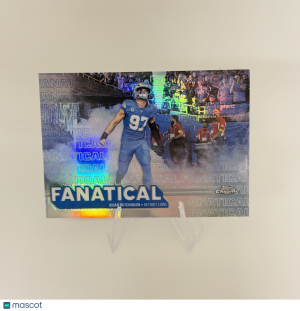 2025 Topps Chrome Fanatical Aidan Hutchinson #FF-24 Parallel/Variety Short Print front