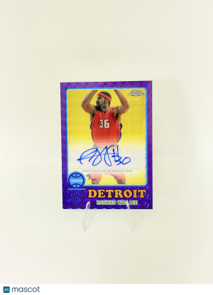 2024 Topps Chrome Basketball Rasheed Wallace #73TA-RW Purple Prizm front
