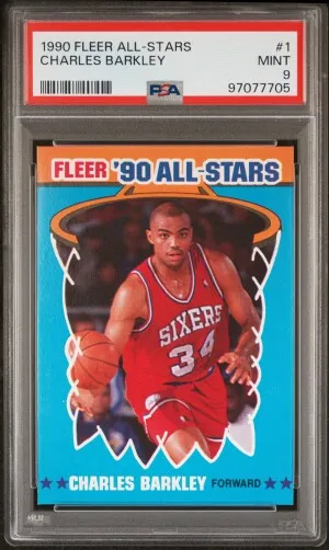 1990 Fleer All-Stars Charles Barkley front