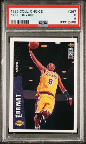 1996 Collector's Choice Kobe Bryant front
