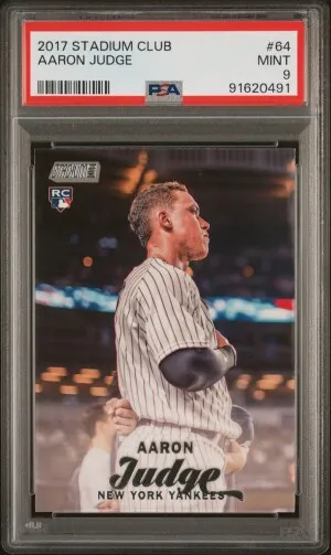 2017 Stadium Club Aaron Judge front