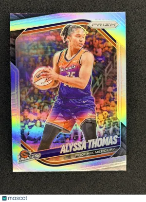 Alyssa Thomas 2025 Panini Prizm WNBA 44 Silver Prizms Phoenix Mercury