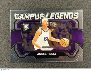 Angel Reese 2024 Panini Prizm Draft Picks 4 Campus Legends LSU Tigers