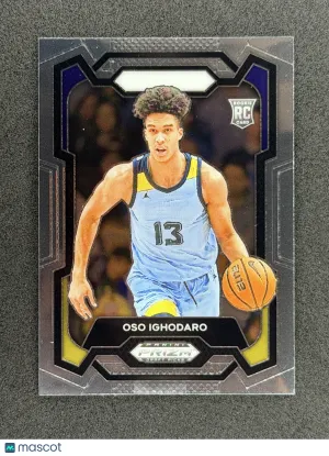 Oso Ighodaro 2024 Panini Prizm Draft Picks 18 Marquette Golden Eagles