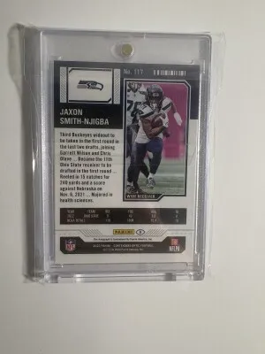 2023 Jaxon Smith-Njigba Contenders Optic Variation Rookie Auto back