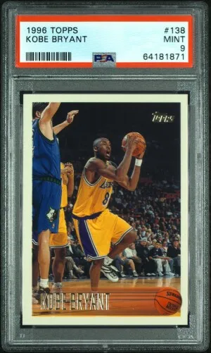 1996 Topps Kobe Bryant front