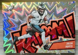 2023 Panini Absolute - Kaboom! Horizontal Jalen Hurts #9 front