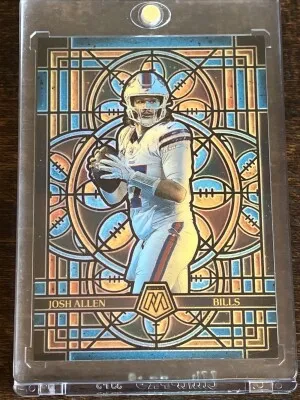 Josh Allen Stained Glass Mosaic front