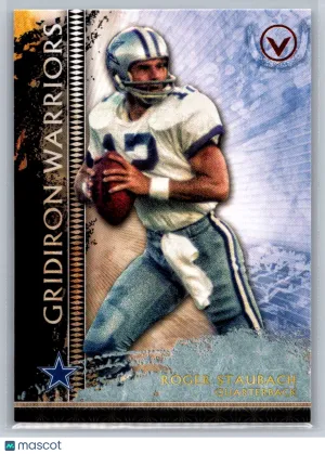 Roger Staubach 2015 Topps Valor GW-RS Gridiron Warriors Dallas Cowboys