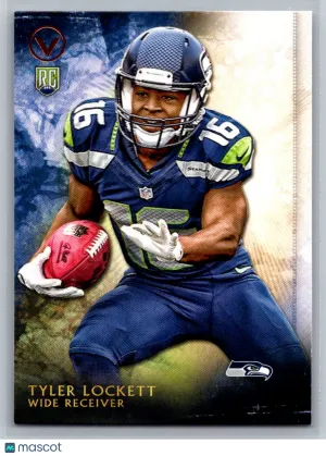 Tyler Lockett Rookie 2015 Topps Valor 134 Seattle Seahawks