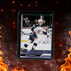 2023-24 Upper Deck Billy Sweezey Young Guns Rookie #487