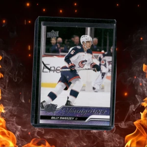 2023-24 Upper Deck Billy Sweezey Young Guns Rookie #487