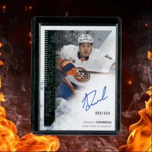 2023-24 SP Authentic Arnaud Durandeau Retro Future Watch Rookie Auto 499/699