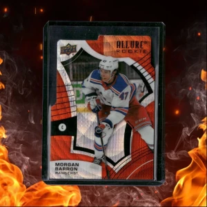 2021-22 Upper Deck Allure Morgan Barron Orange Slice Die-Cut Rookie #145