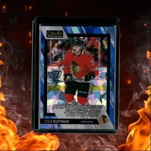 2023-24 O-Pee-Chee Platinum Cole Guttman Blue Fragment Rookie 124/125 #227