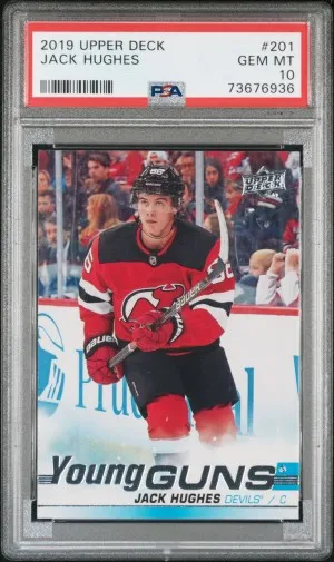 2019 Upper Deck Jack Hughes front