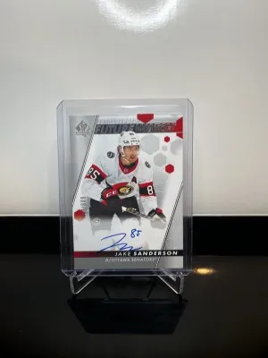 Jake Sanderson Future Watch Auto back