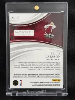 Pelle Larsson Immaculate RPA /49 back