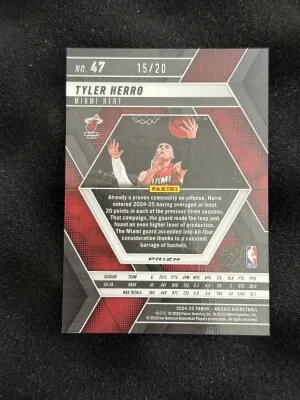 Tyler Herro Mosaic Cherry Blossom back