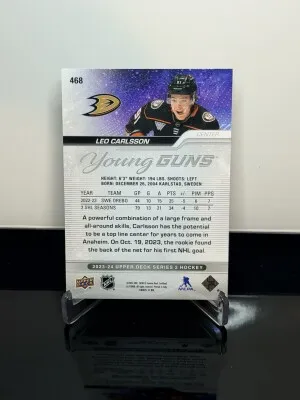 Leo Carlsson Young Guns back