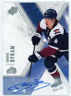 2021-22 SPx #46 Bowen Byram Autograph front