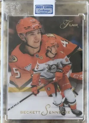 Beckett Sennecke Flair Rookie /93 front