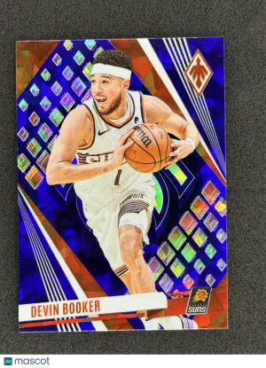 Devin Booker 2023-24 Panini Phoenix 57 Phoenix Blue Ice Phoenix Suns