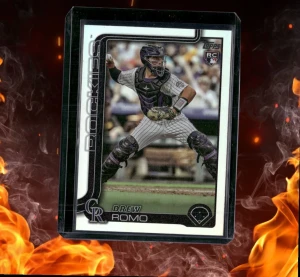 2025 Topps Drew Romo Holo Rookie #296