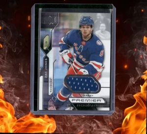 2021-22 Upper Deck Premier Zac Jones Jersey #145
