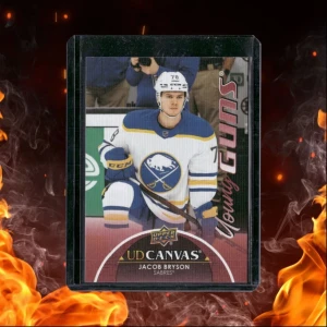 2021-22 Upper Deck Jacob Bryson Young Guns Canvas Rookie #248
