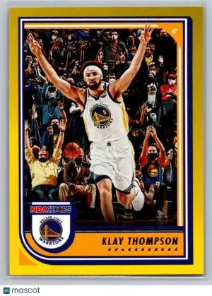 Klay Thompson 2022-23 Hoops 224 Yellow Golden State Warriors