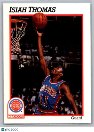 Isiah Thomas 1991-92 Hoops 66 Detroit Pistons