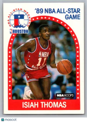 Isiah Thomas 1989-90 Hoops 177 Detroit Pistons