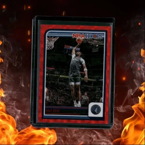 2023-24 Panini NBA Hoops Naz Reid Red Hyper 63/99 #148