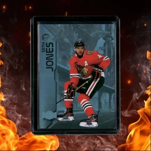2023-24 Skybox Metal Universe Seth Jones Blue Spectrum #017