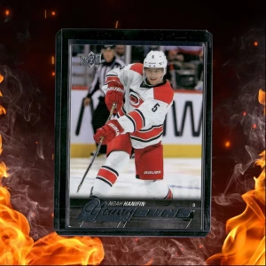 2015-16 Upper Deck Noah Hanifin Young Guns (A) Rookie #499